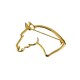 SPILLA CAVALLO STILIZZATO TATTINI