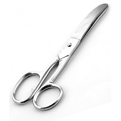 FORBICI PER CRINIERA A PUNTA CURVA ACCIAIO