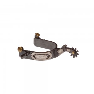 SPERONI WESTERN CON DECORAZIONI NAVAJO LAKOTA