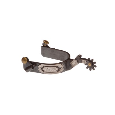 SPERONI WESTERN CON DECORAZIONI NAVAJO LAKOTA