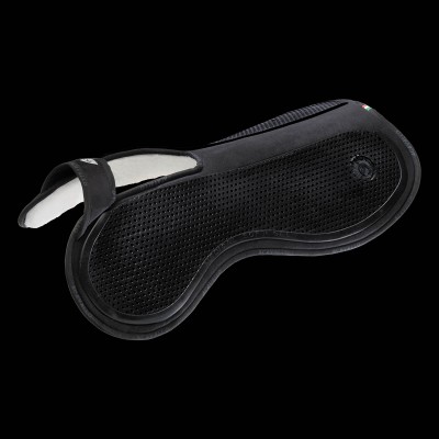 ACAVALLO WESTERN WITHERS FREE GEL PAD SYNTHETIC WOOL LINED