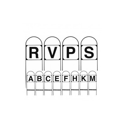 LETTERE DRESSAGE SET 12 PEZZI