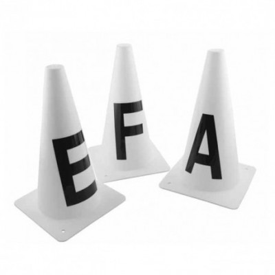 LETTERE DRESSAGE SET 4 PEZZI