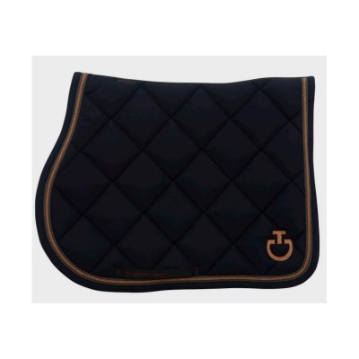 QUILTED ARGYLE CT JUMPING SADDLE PAD
