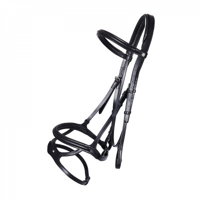 TESTIERA CUOIO CON DOPPIA CAPEZZINA EQUILINE