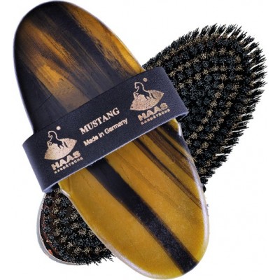 MUSTANG LADIES HORSEBRUSH WITH BRASS HAAS