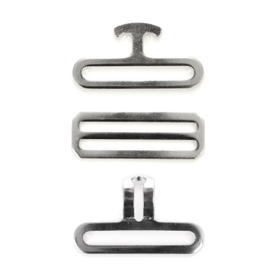 SET 3 PEZZI FIBBIA COPERTA