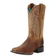Ariat Women's Round Up Wide Square Toe Western Cowboy Boot
