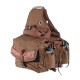 BISACCIA POSTERIORE NYLON CON DUE TASCHE POOL'S