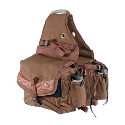 BISACCIA POSTERIORE NYLON CON DUE TASCHE POOL'S