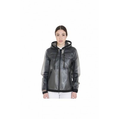IMPERMEABILE DONNA TECNICO TRASPARENTE EQUESTRO