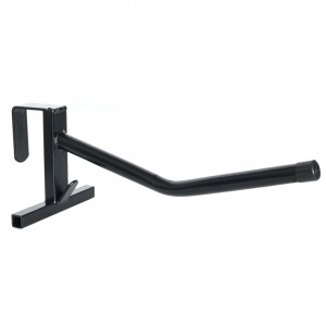 PORTASELLA DA BOX PORTATILE CON GANCIO PLASTIFICATO NERO