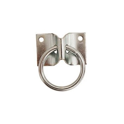 ANELLO ZINCATO CON PIASTRA PER BOX