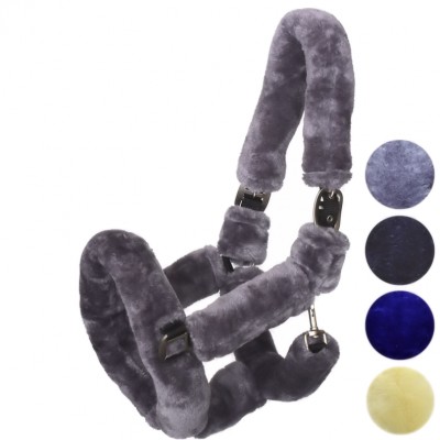 CAVEZZA RICOPERTA AGNELLO SINTETICO CON FIBBIE SATINATE SARTORE