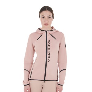 FELPA TECNICA DA DONNA IN JERSEY CON ZIP&nbsp;EQUESTRO
