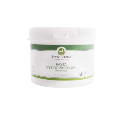 TERRA DI CUMA PASTA OSSIDO DI ZINCO