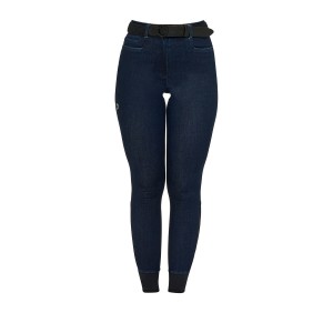 PANTALONI DONNA IN TESSUTO DENIM EQUESTRO