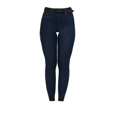 PANTALONI DONNA IN TESSUTO DENIM EQUESTRO