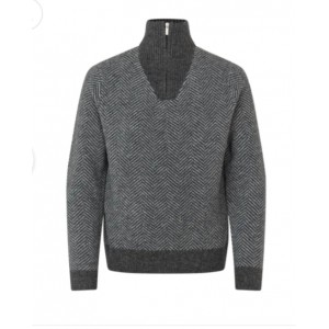 KLANDREW MENS HALF ZIP KNIT KINGSLAND